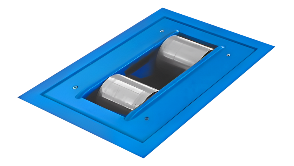 VTC III Blue Recessed Speedometer