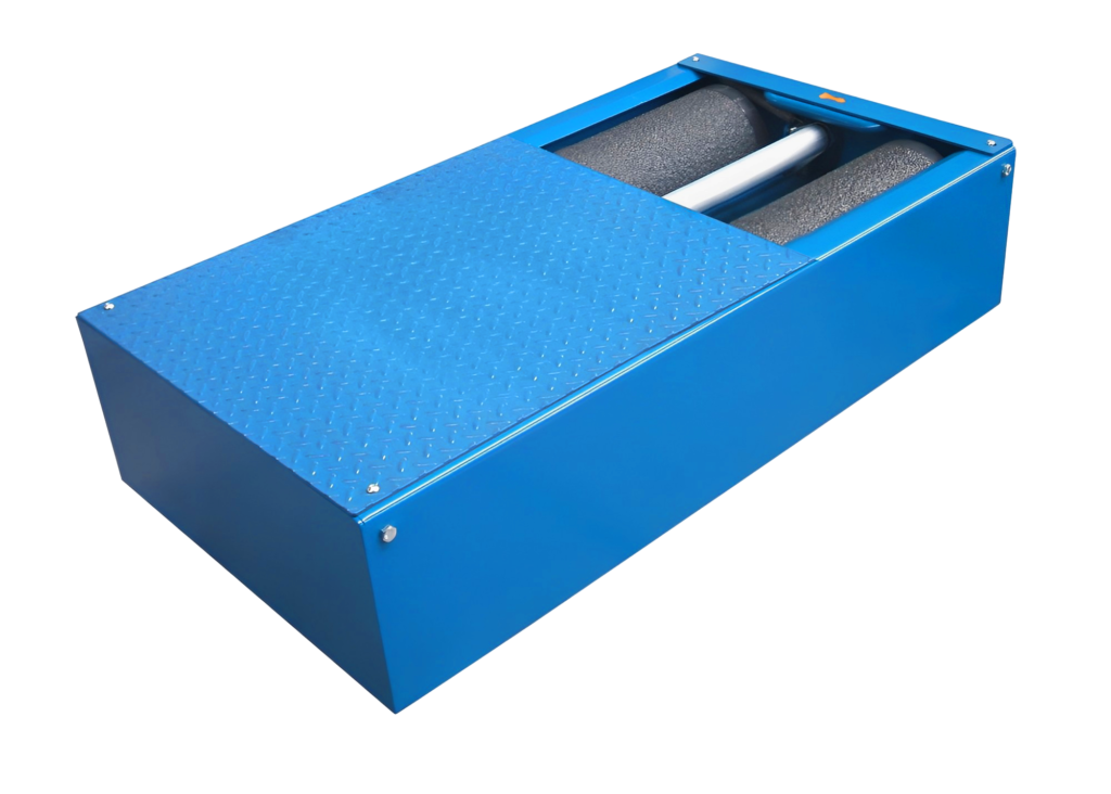 Blue FRM brake gauge