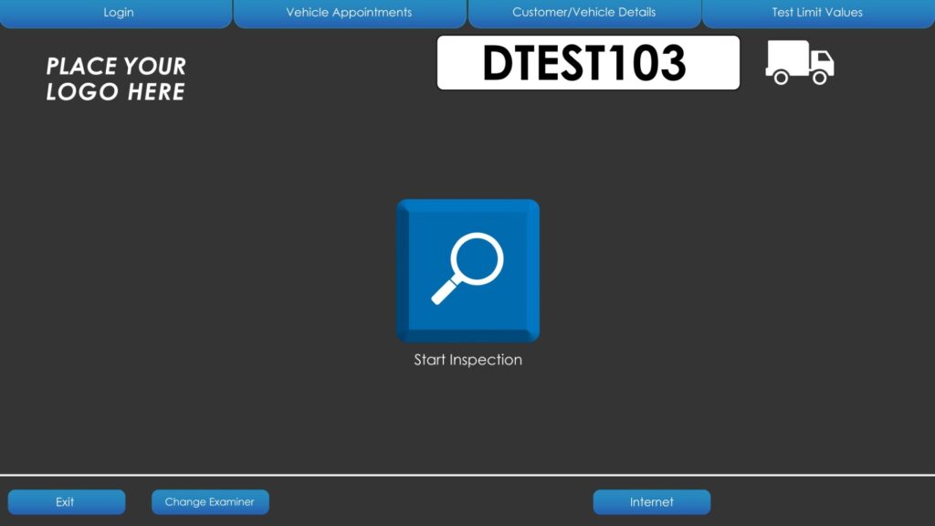 2. Possibility of varying the test procedure